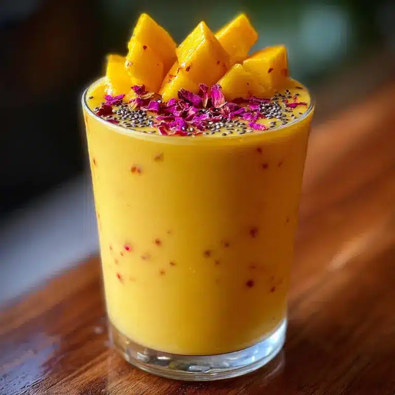 Tropical Mango Pineapple Smoothie Recipe
