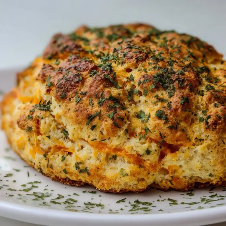 Crab Stuffed Cheddar Bay Biscuits with Lemon Butter Recipe