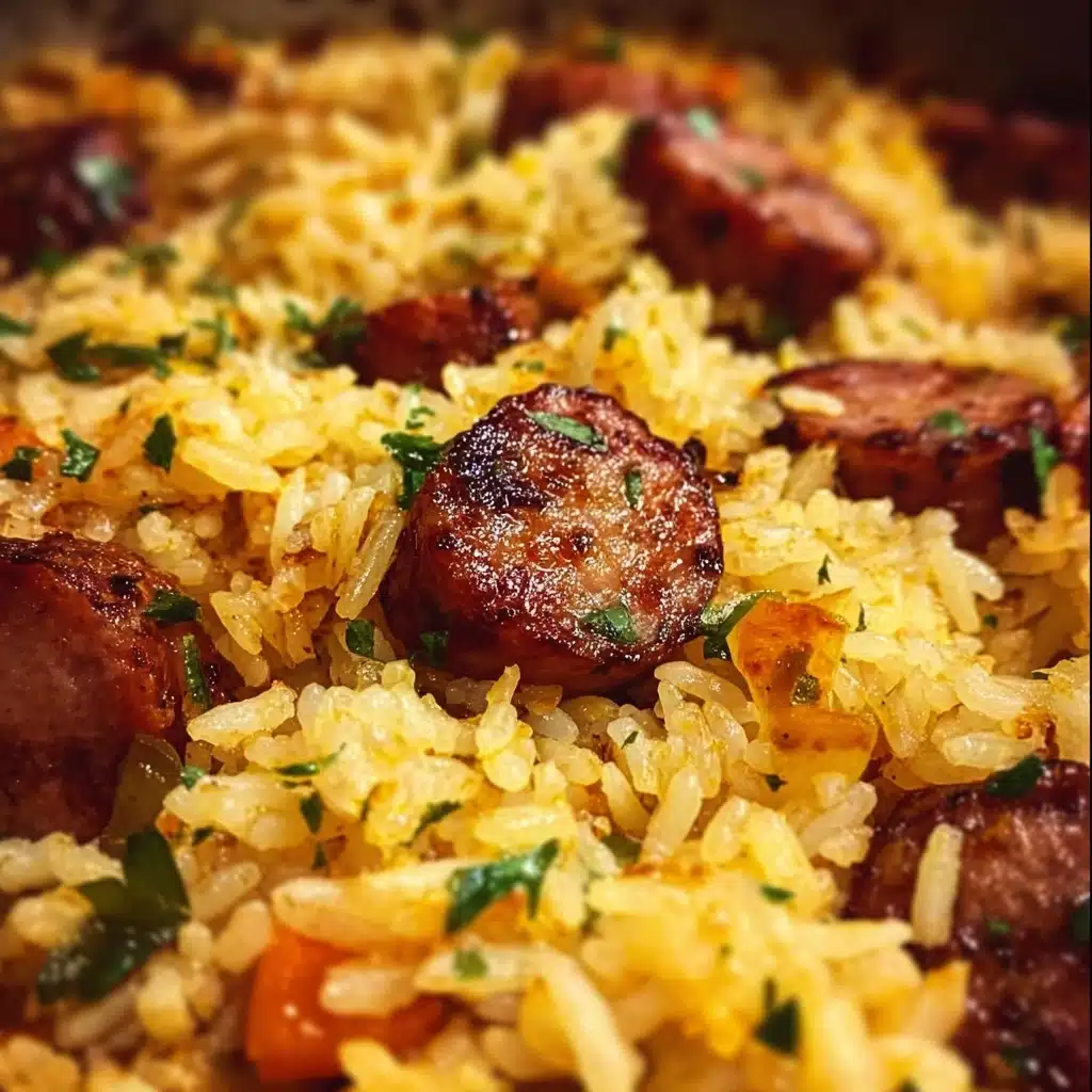Cajun Sausage and Rice Skillet Recipe - Recipe Image