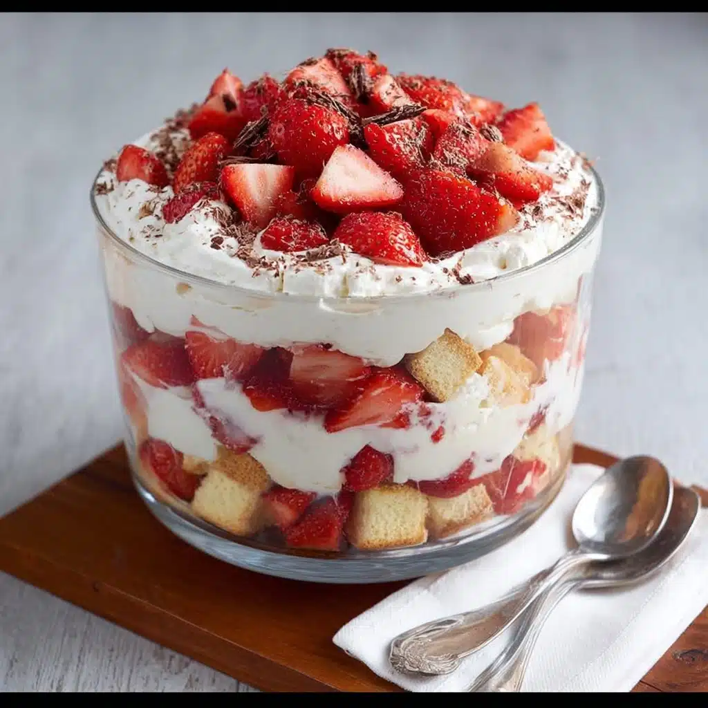 Strawberry Cheesecake Trifle Recipe - Recipe Image