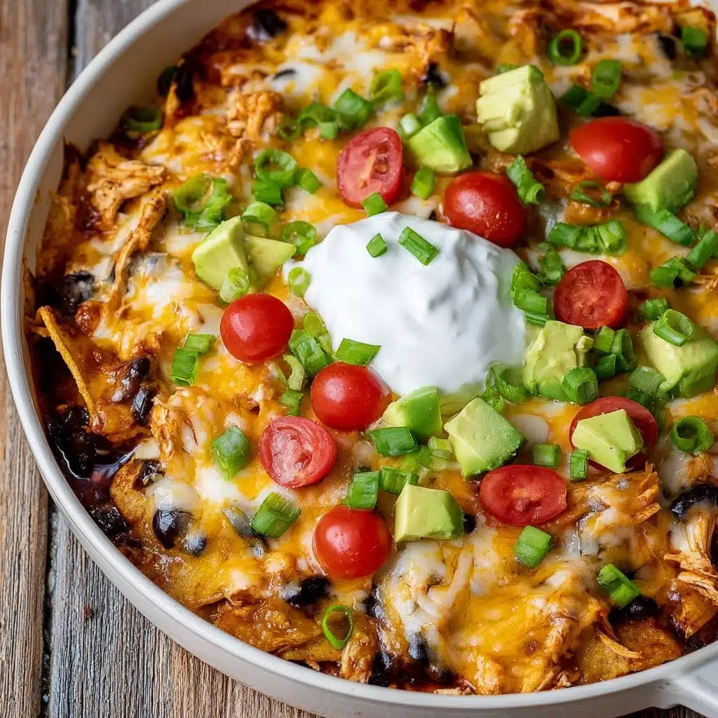 Chicken Black Bean Enchilada Skillet Recipe - Recipe Image