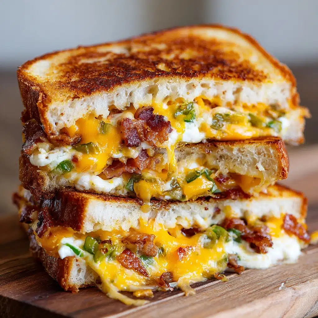 Jalapeno Popper Sandwich Recipe - Recipe Image