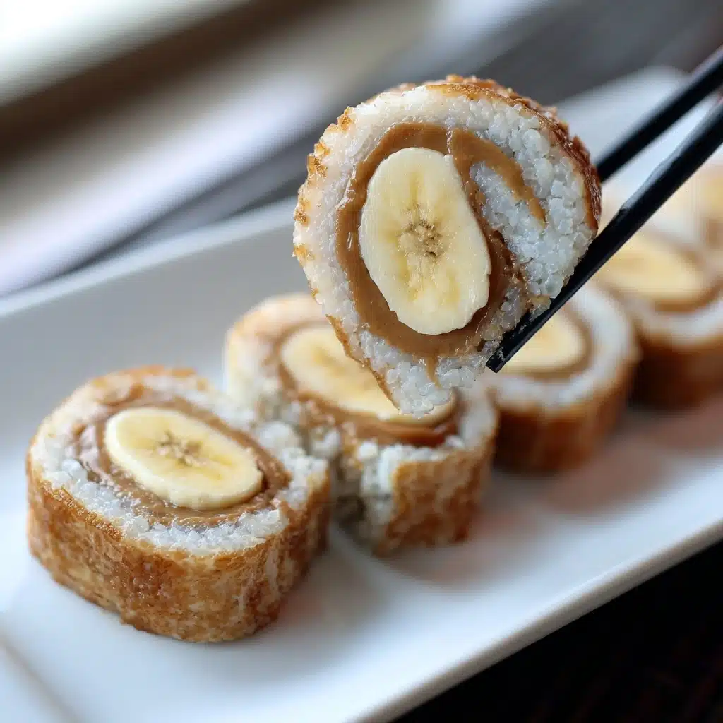 Banana Sushi Recipe - Recipe Image