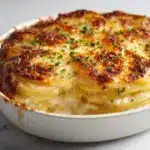 Smothered Pork Chop Scalloped Potato Casserole Recipe