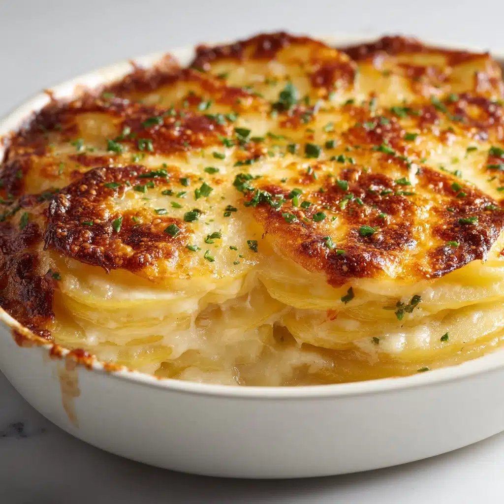 Smothered Pork Chop Scalloped Potato Casserole Recipe