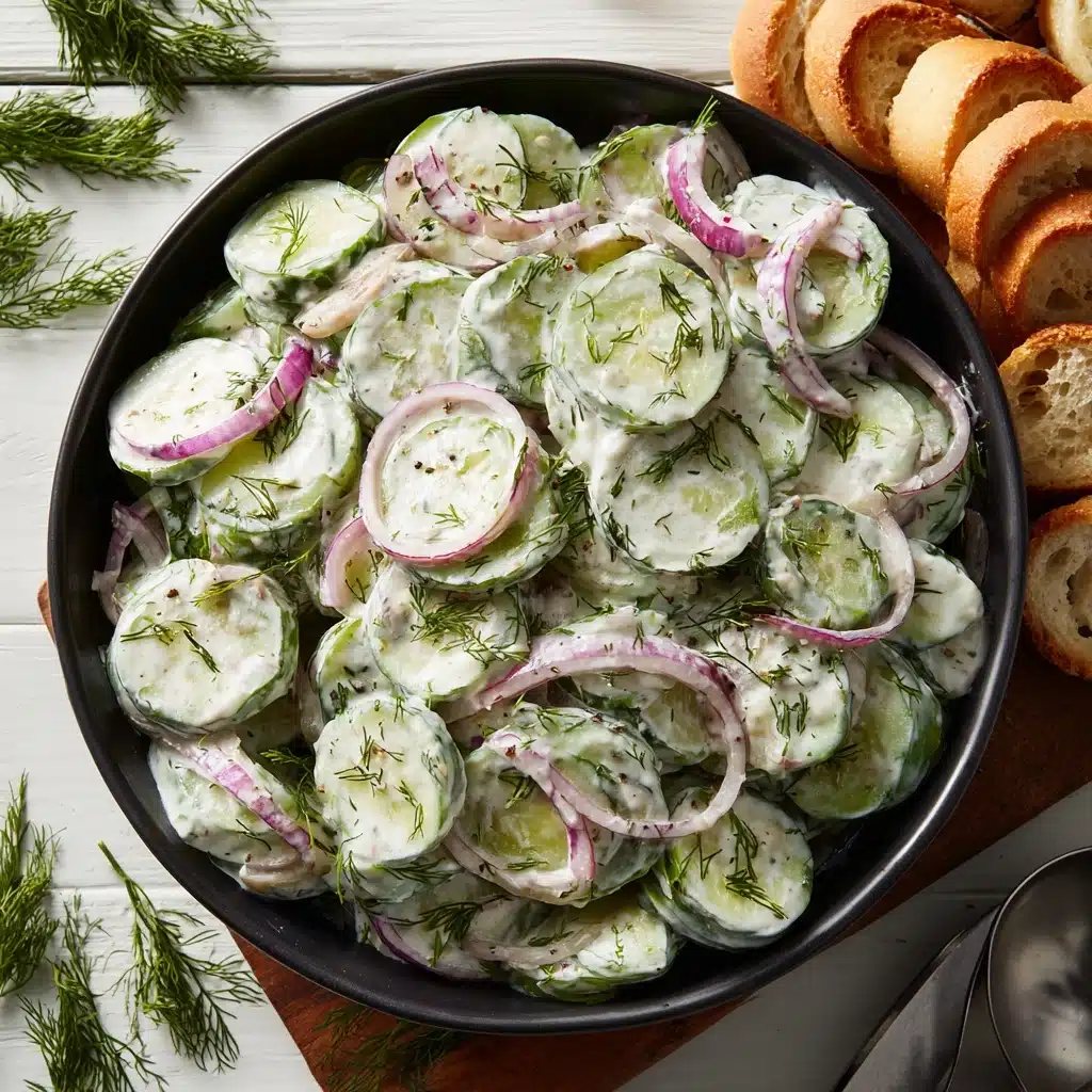 Cucumber Dill Salad Recipe