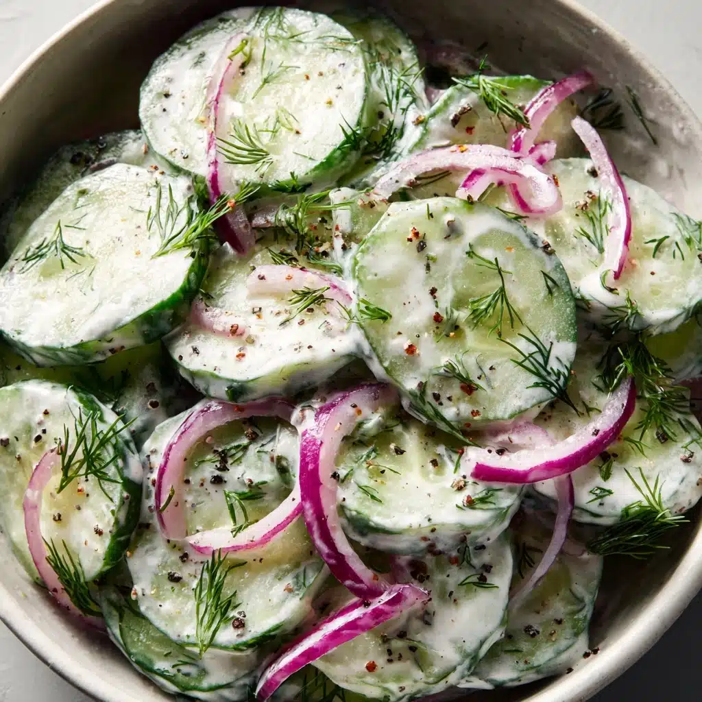 Cucumber Dill Salad Recipe - Recipe Image