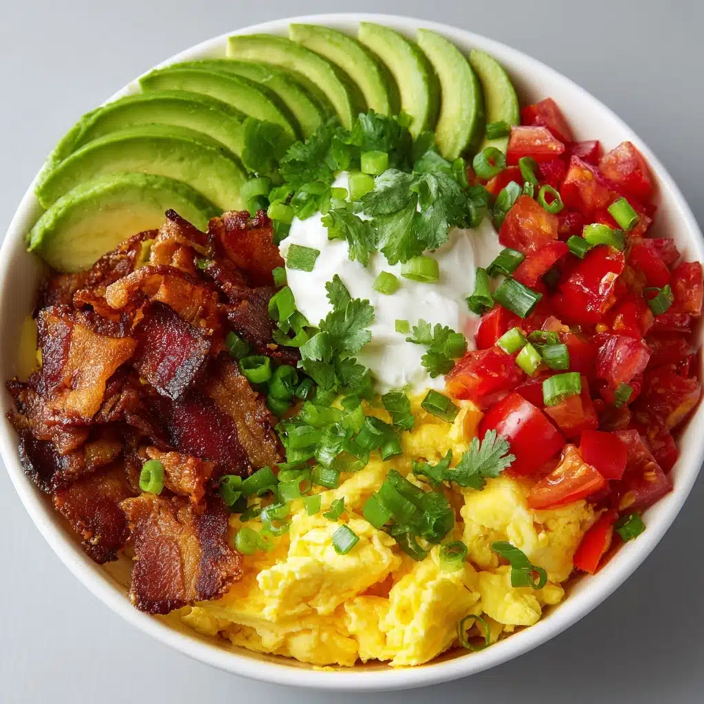 High Protein Breakfast Bowls Recipe - Recipe Image