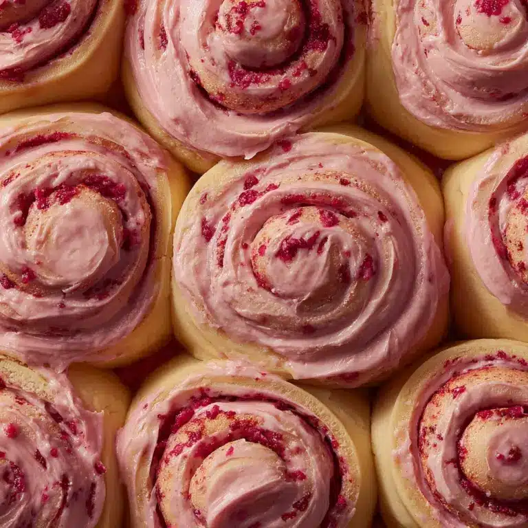 Strawberry Cinnamon Rolls Recipe