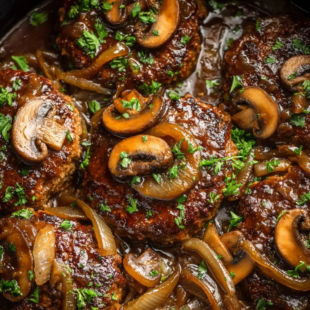 Slow Cooker Salisbury Steak Recipe