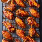Hot Honey Peach Wings Hot Wings with Honey and Peach Recipe