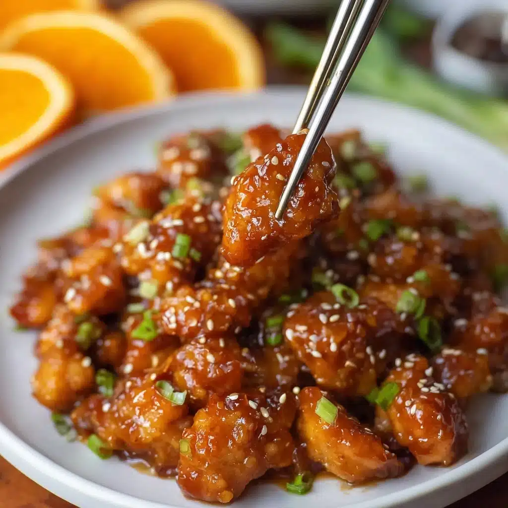 Quick & Easy Orange Chicken Recipe - Recipe Image