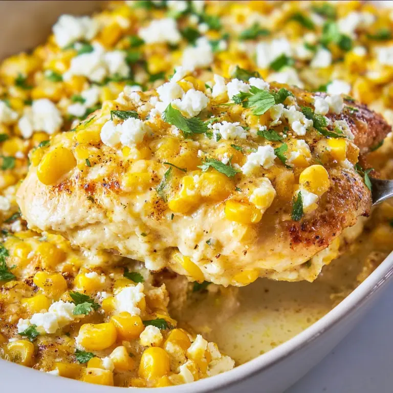 Mexican Street Corn Chicken Recipe