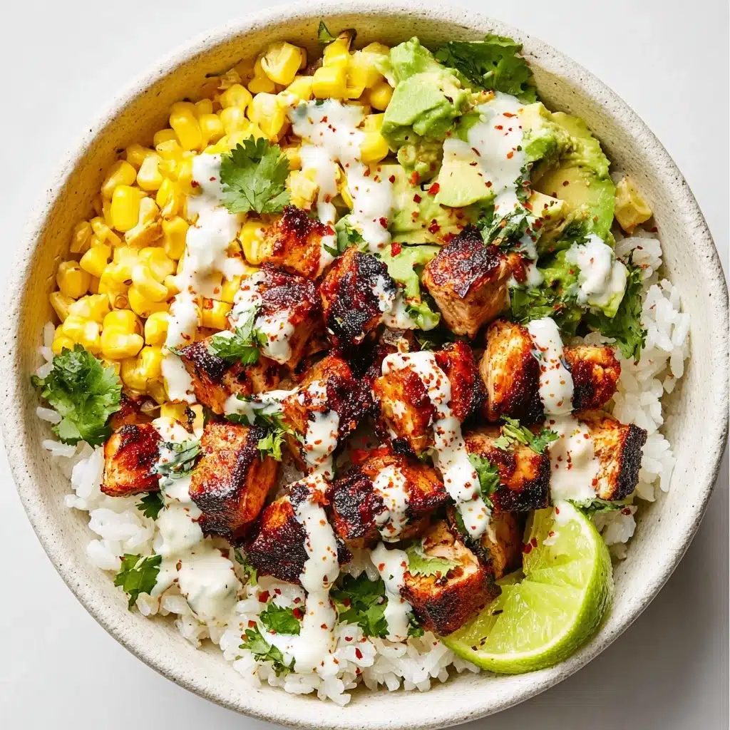 Street Corn Chicken Rice Bowl Recipe - Recipe Image