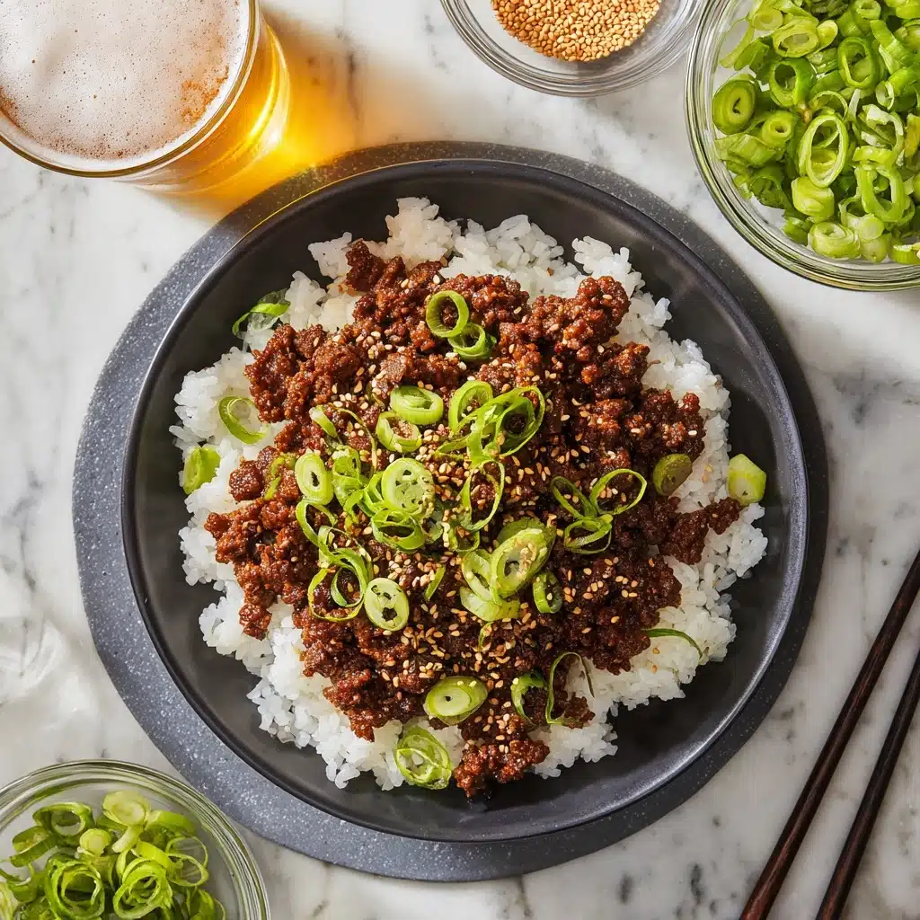 Korean Beef Bowl Recipe