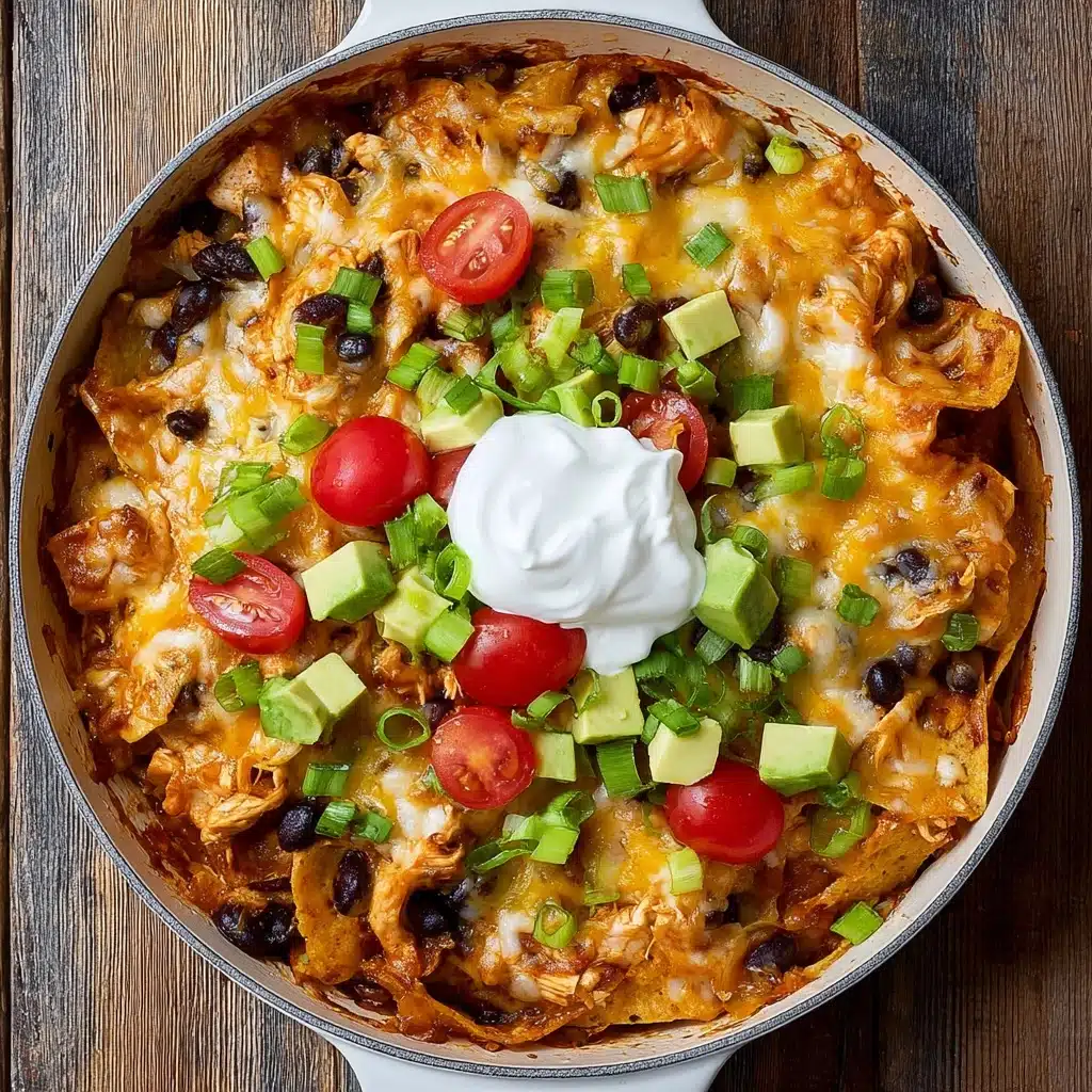 Chicken Black Bean Enchilada Skillet Recipe