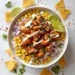 Street Corn Chicken Rice Bowl Recipe