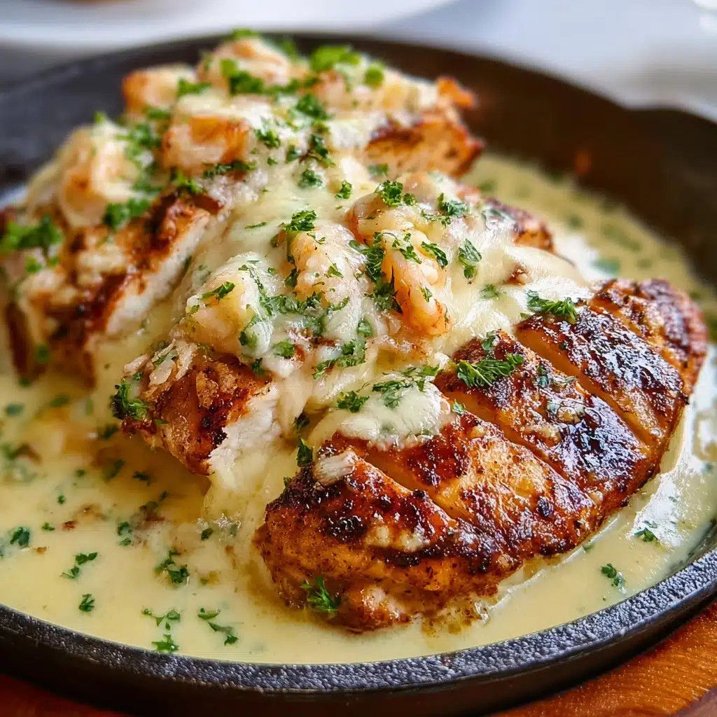 Texas Roadhouse Smothered Chicken with Jack Cheese Recipe - Recipe Image