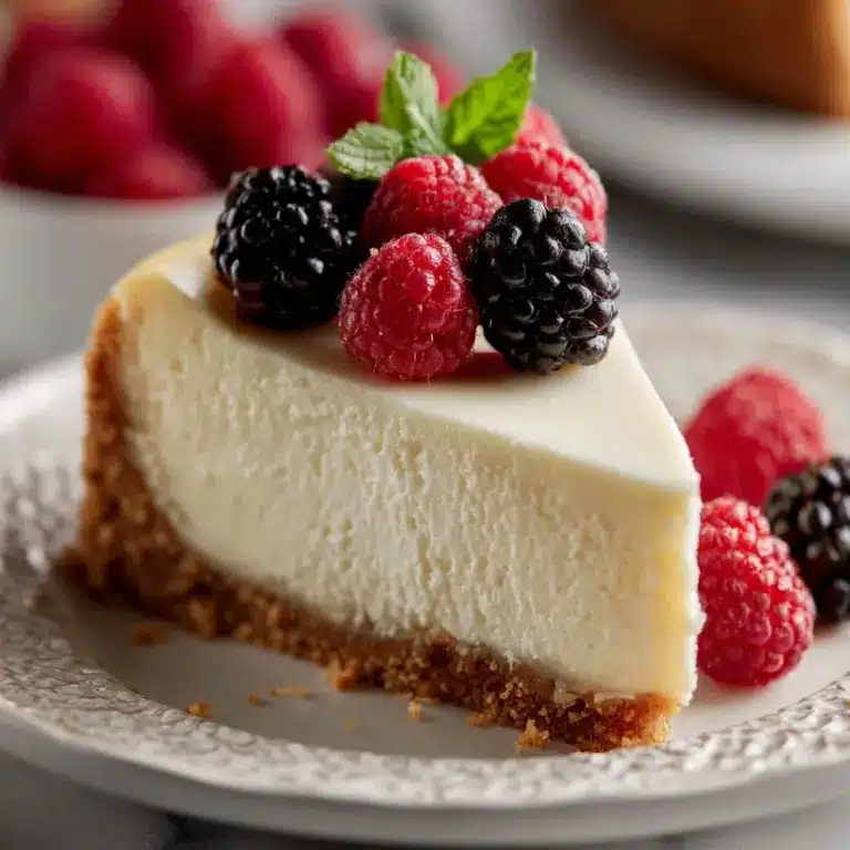 The BEST Cheesecake Recipe