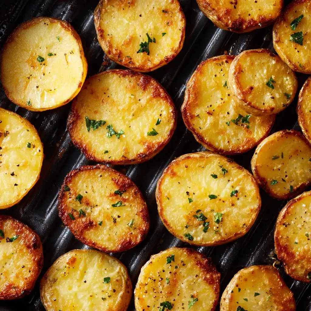 Crispy Air Fryer Sliced Potatoes Recipe - Recipe Image
