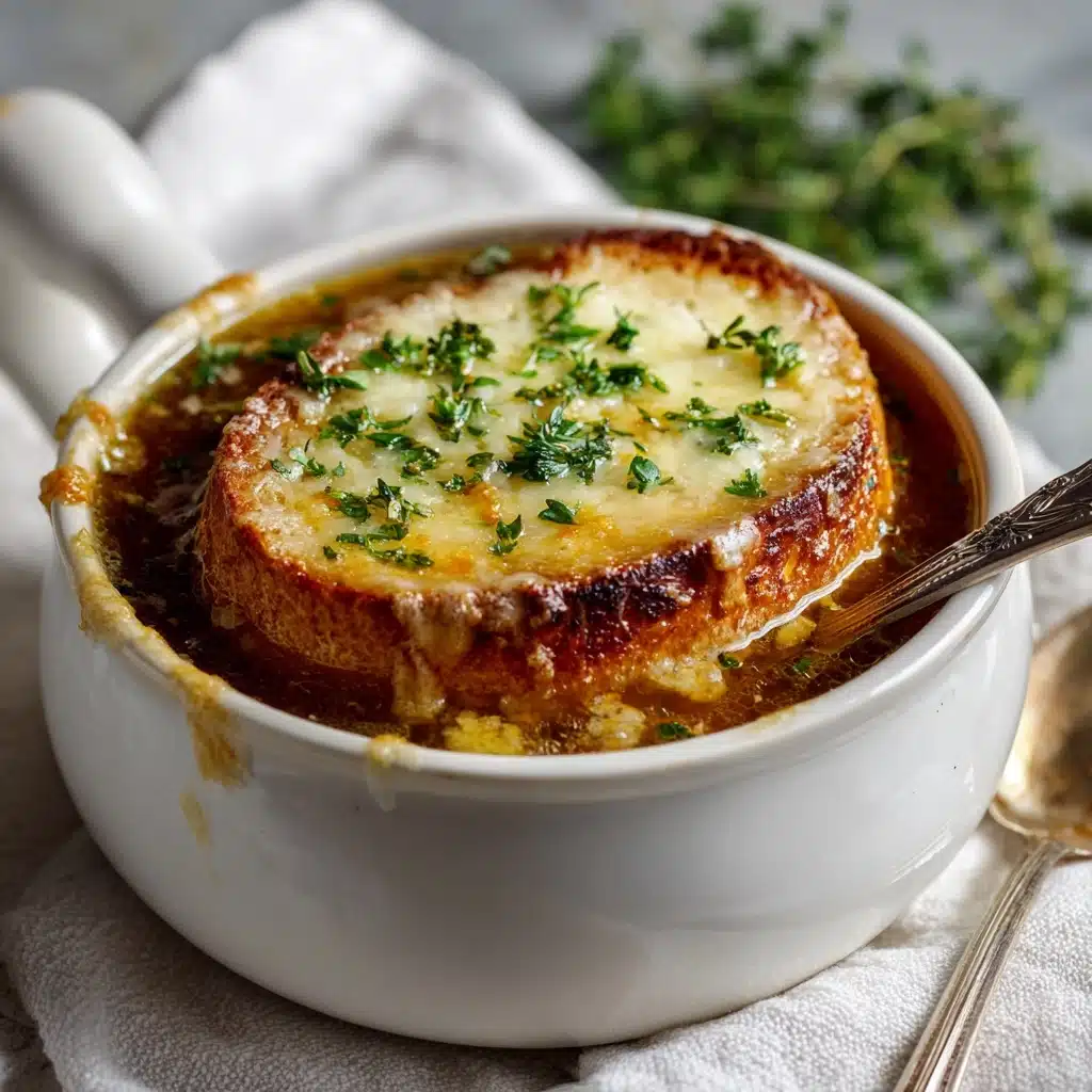 French Onion Chicken Soup Recipe - Recipe Image