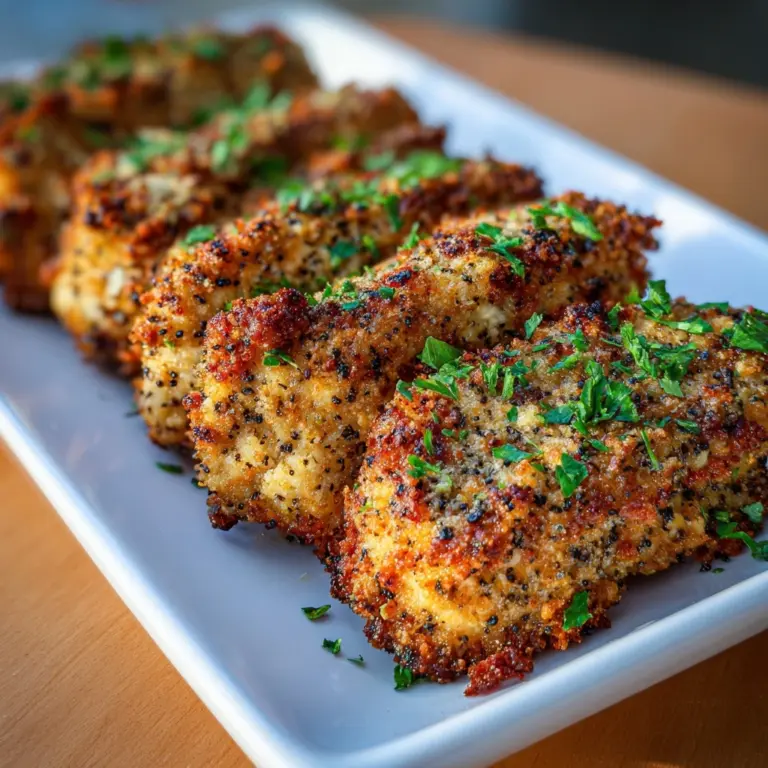 Baked Garlic Parmesan Chicken Recipe