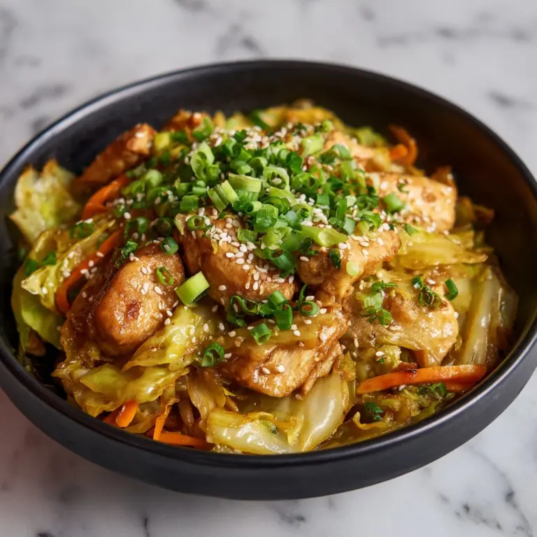 Chicken Cabbage Stir-Fry Recipe