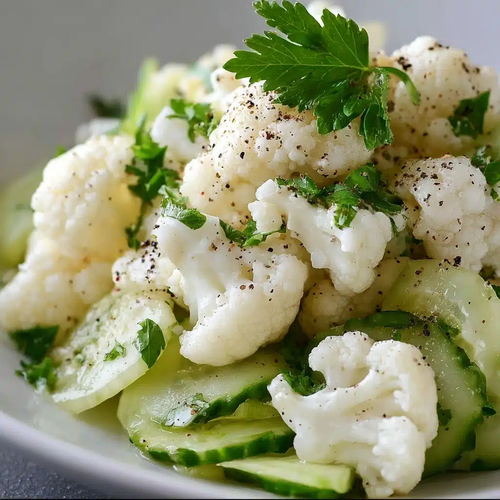 Cauliflower Cucumber Salad Recipe - Recipe Image