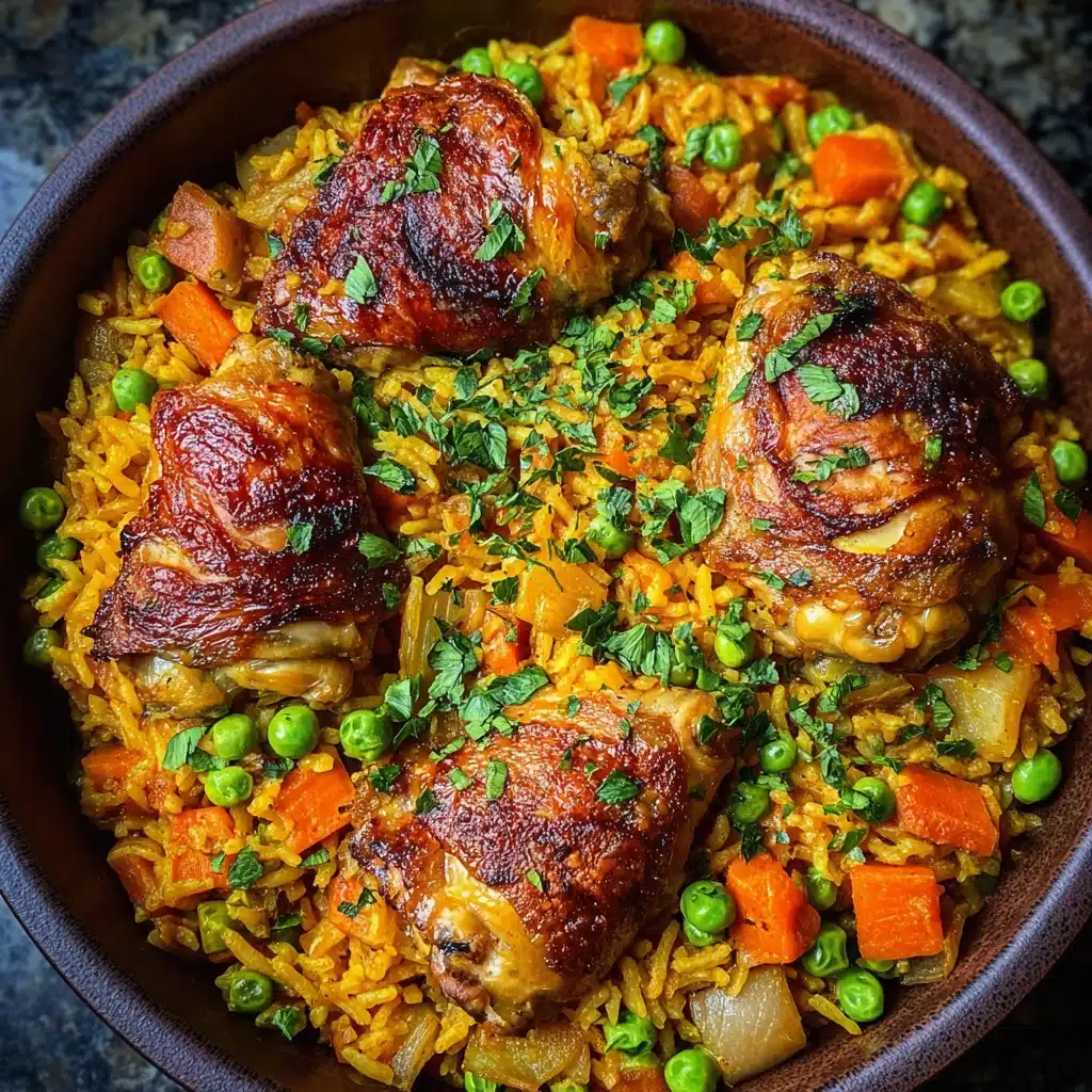 Mama's Puerto Rican Chicken and Rice (Arroz con Pollo) Recipe
