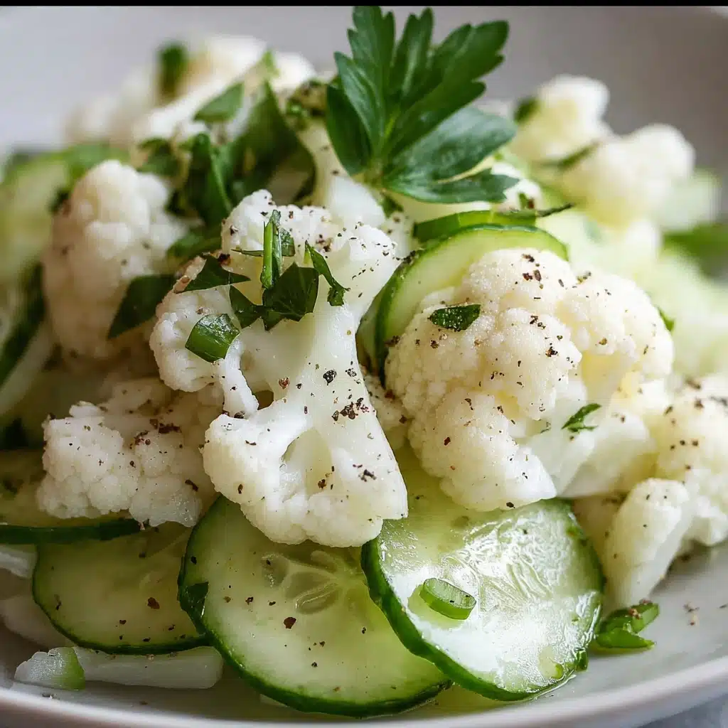 Cauliflower Cucumber Salad Recipe - Recipe Image