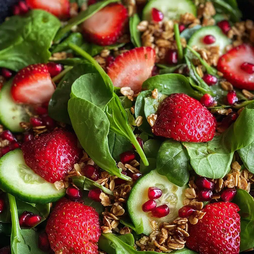Strawberry, Snap Pea, and Mixed Green Salad Recipe - Recipe Image