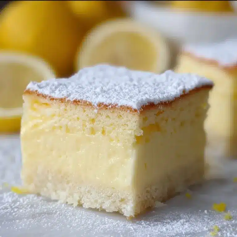 Lemon Custard Cake Recipe