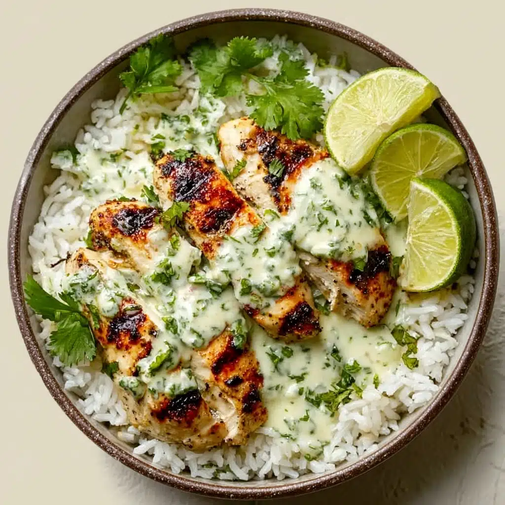 Dump-and-Bake Chicken Tzatziki with Rice Recipe - Recipe Image