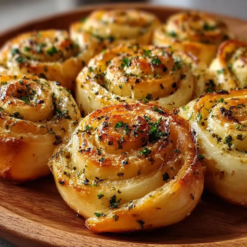 Garlic Swirl Rolls: A Flavorful Delight Recipe - Recipe Image
