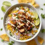 Street Corn Chicken Rice Bowl Recipe