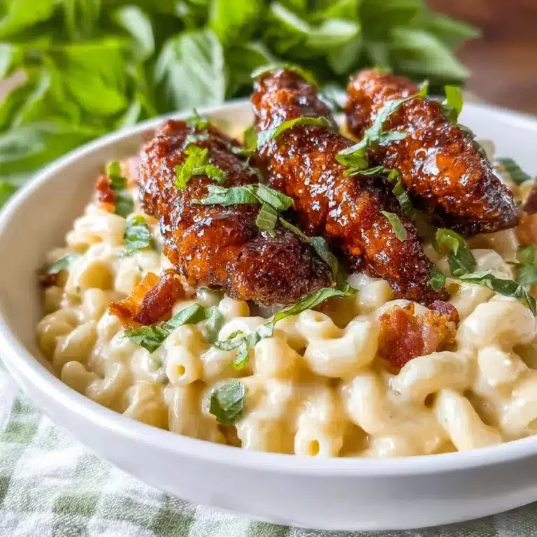 Honey Pepper Chicken Mac and Cheese Recipe
