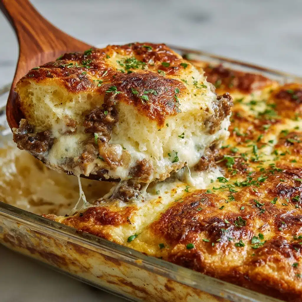 Cheddar Bay Ground Beef Cobbler Recipe