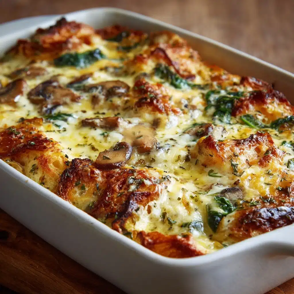 Overnight Croissant Breakfast Bake Recipe - Recipe Image
