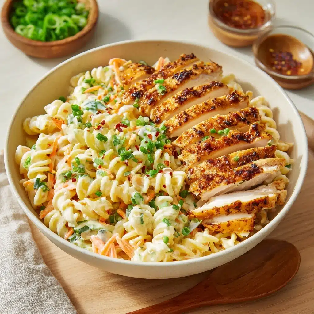 Buffalo Chicken Pasta Salad Recipe