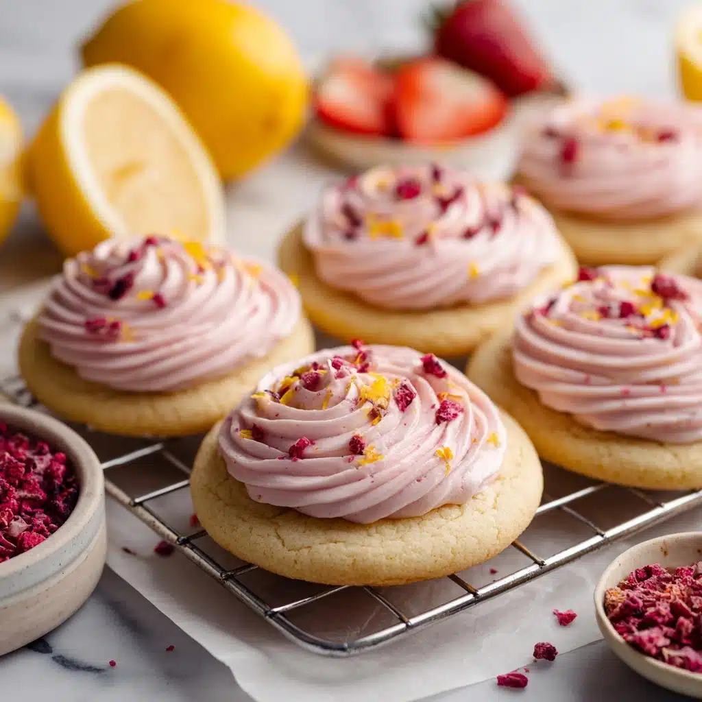 Strawberry Lemonade Cookies Recipe - Recipe Image