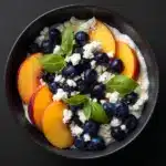 Blueberry Peach Feta Salad Recipe