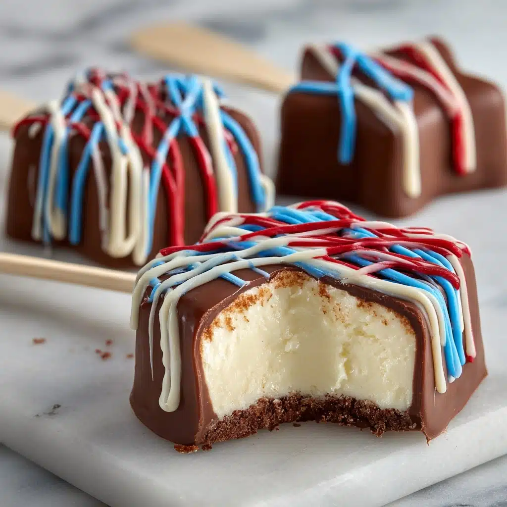 Fourth of July Cheesecake Pops (No-Bake) Recipe