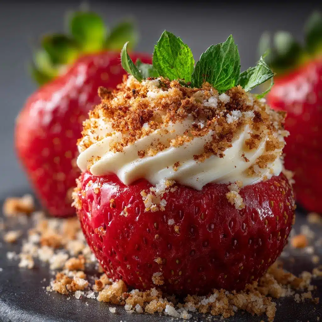 Cheesecake Stuffed Strawberries Recipe - Recipe Image