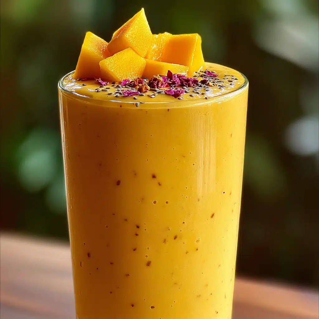 Tropical Mango Pineapple Smoothie Recipe - Recipe Image