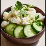 Cauliflower Cucumber Salad Recipe