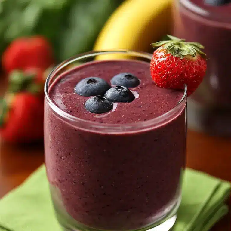 Strawberry Spinach Smoothie Recipe