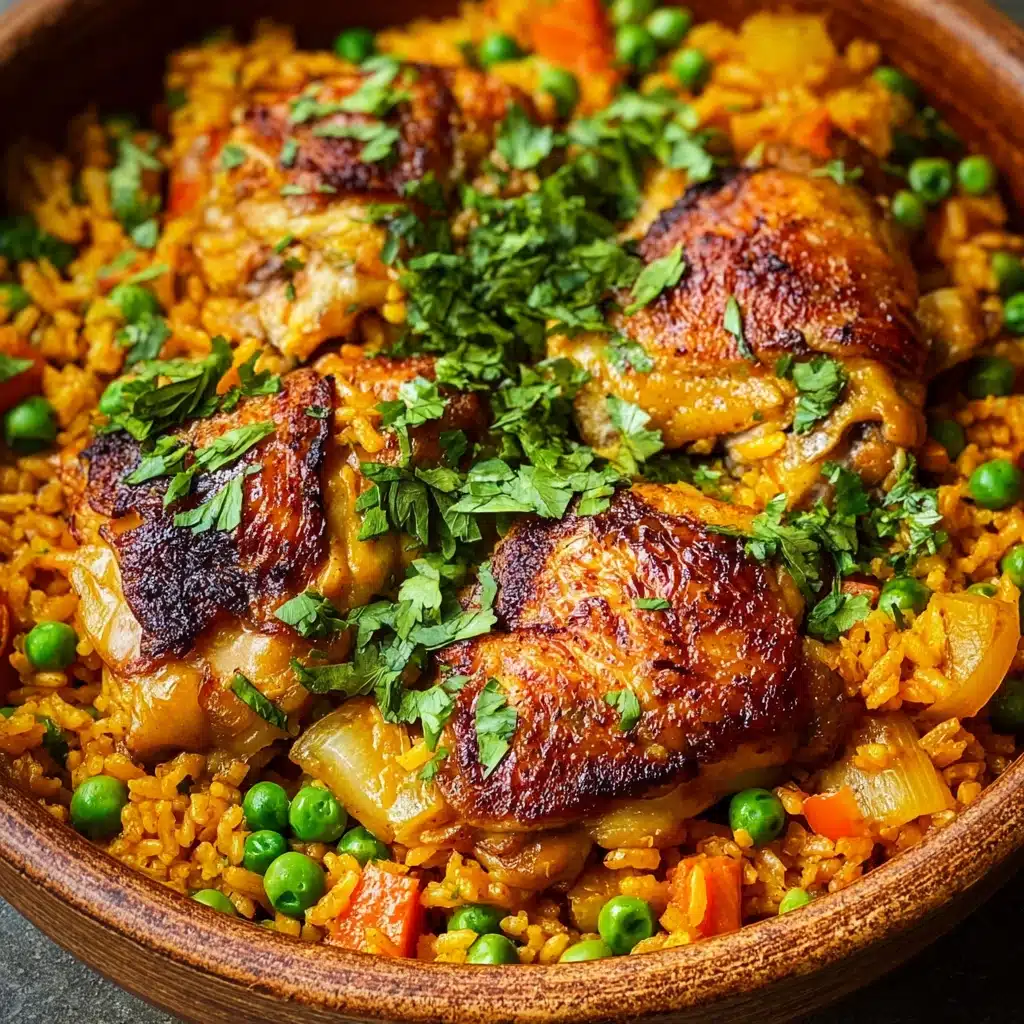 Mama's Puerto Rican Chicken and Rice (Arroz con Pollo) Recipe - Recipe Image