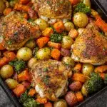 One Pan Chicken and Vegetables Dinner Recipe