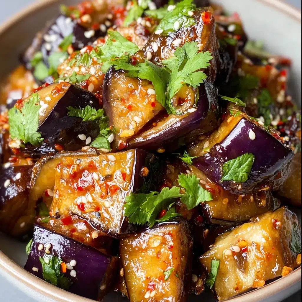 Zesty & Spicy Eggplant: The Perfect Fall Side Dish - Recipe Image