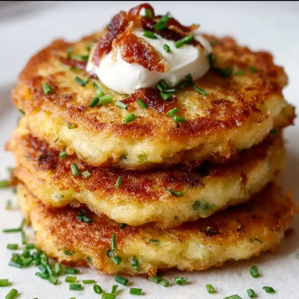 Cheesy Mashed Potato Puffs Recipe